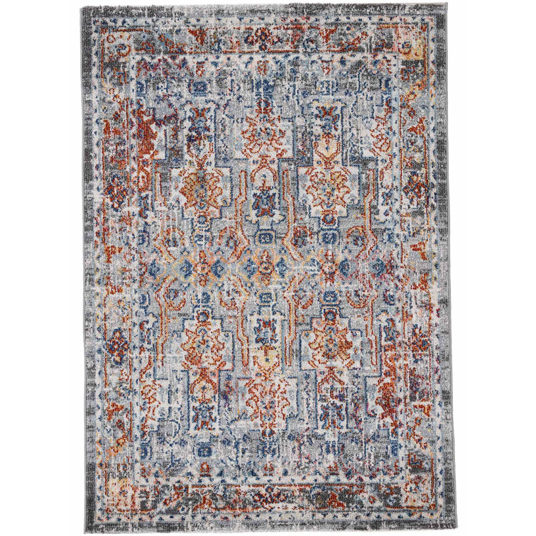 Carpetfine Grey/Brown/Blue Rug Wayfair.co.uk